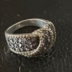 Signed Sapphire Band